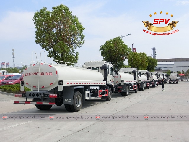 Third shipment of 100 units of water bowsers to Venezuela